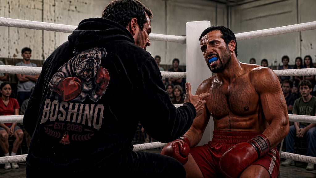 Boxing Bulldog Print Hoodie – Gym Hoodie | Boshino
